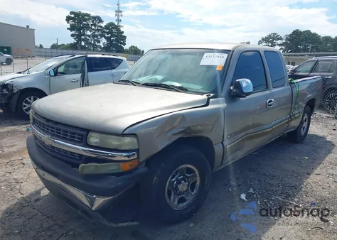 2002 Chevrolet Silverado 1500 Ls from USA, damaged, VIN 2GCEC19V321300124